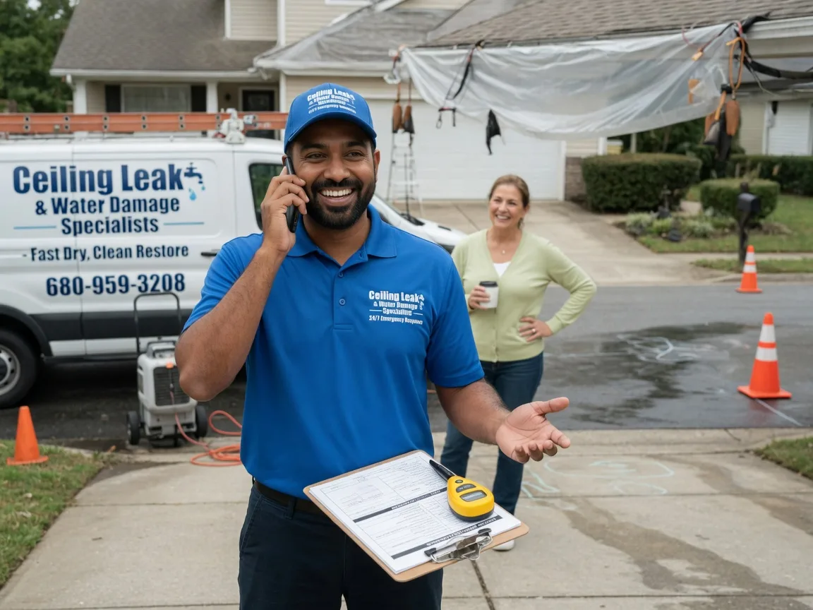Ceiling Leak Cleanup Crow Agency, MT FAQs